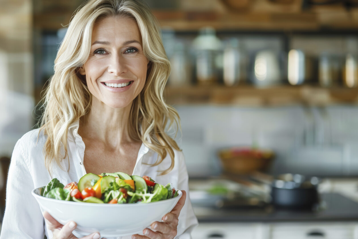 Dieta po 50-tce: Jak łagodzić objawy menopauzy i dbać o samopoczucie?